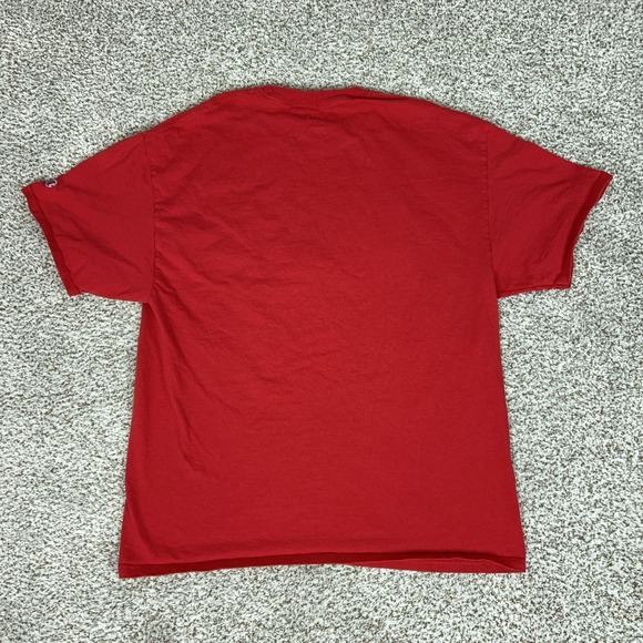 Nebraska Cornhuskers Shirt Mens XL Red NCAA Football Tee Champion College Sports - Picture 5 of 8